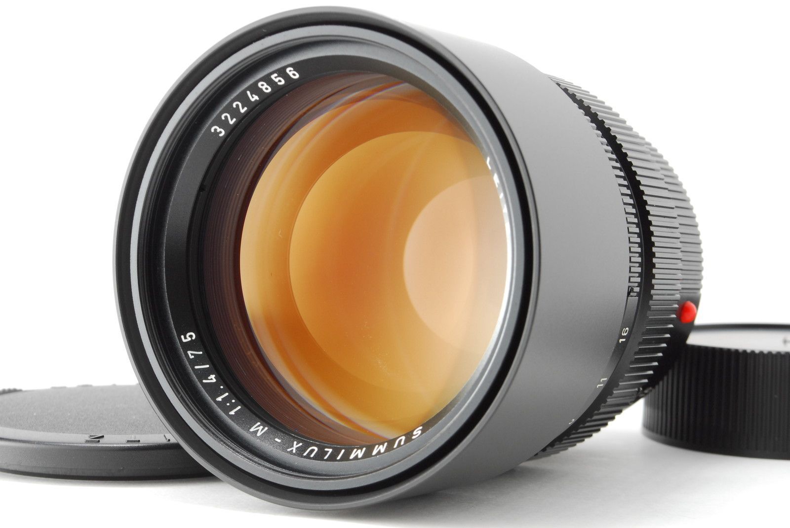 レア 【超美品 保障付 動作確認済】Leica ライカ Leitz Summilux M ズミルックス 75mm f/1.4 E60 MF 中望遠 単焦点レンズ Mマウント #V2718