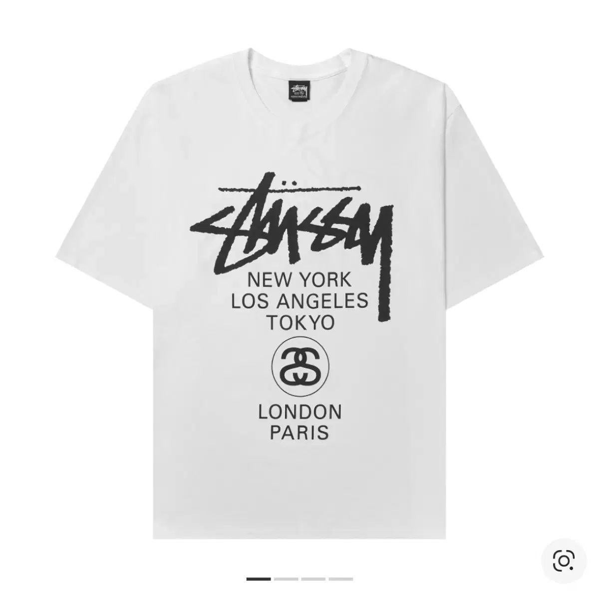 STUSSY ワールドツアー Tシャツ L
