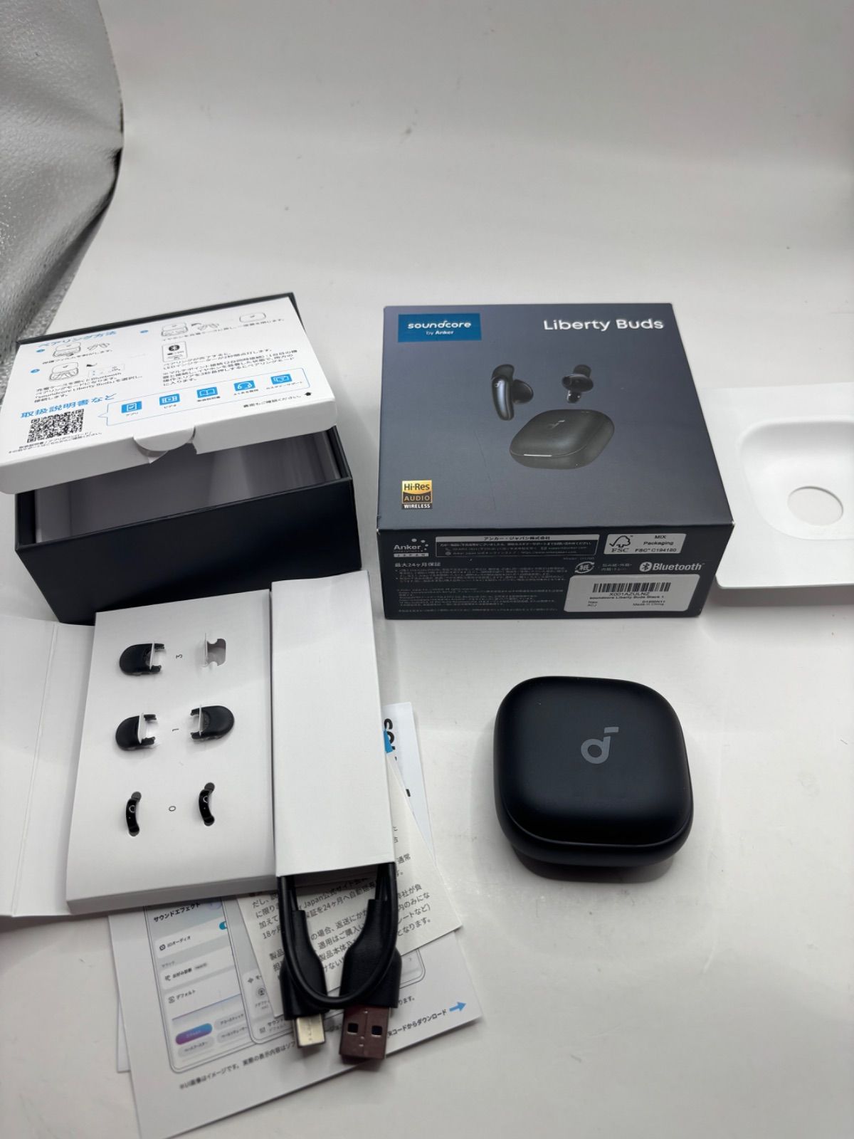 Anker Soundcore Liberty Buds ブラック イヤホン アンカー サウンド
