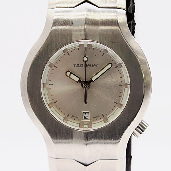 美品 稼働 タグホイヤー アルターエゴ WP1311 AQ7809 QZ シルバー文字盤 レディース腕時計 2000000 4JWY KMT ABC22710