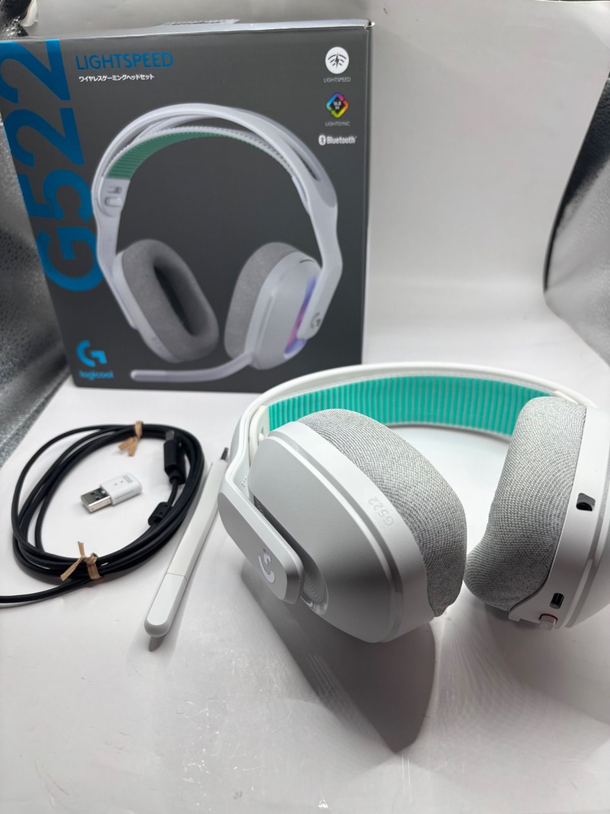 Logicool G522 LIGHTSPEED ゲーミングヘッドセット ホワイト