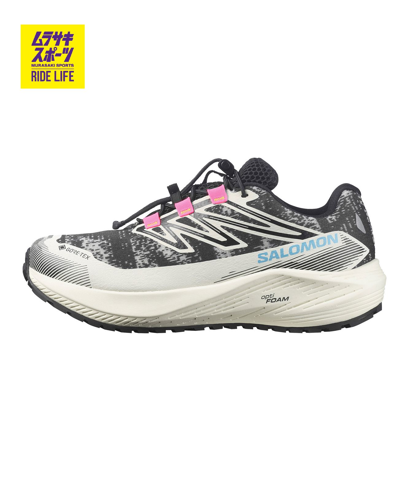 【ムラスポ公式】新品 SALOMON サロモン スニーカー レディース AERO FLOW GRVL GTX W エアロ フロウ グラベル ゴアテックス L49256200 11,550円