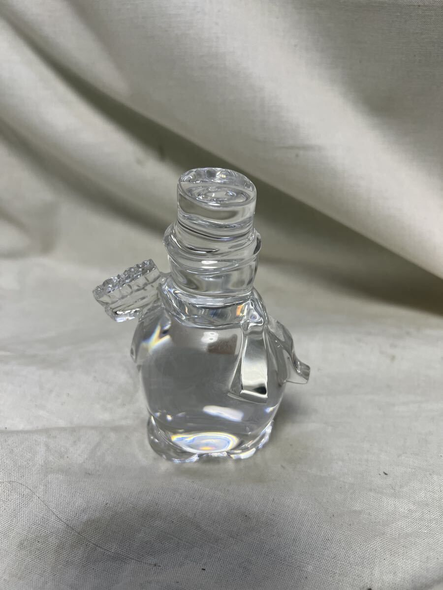 Baccarat バカラ 置物 オブジェ 雪だるまスノーマン@Y3 - メルカリ