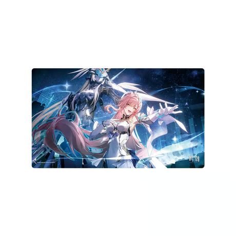 白詰草　スリーブ　プレイマット　鳴潮　ガルブレーナ 鳴潮・公式 デスクマット（共鳴者）ガルブレイナ 仇遠 千咲 リンネー