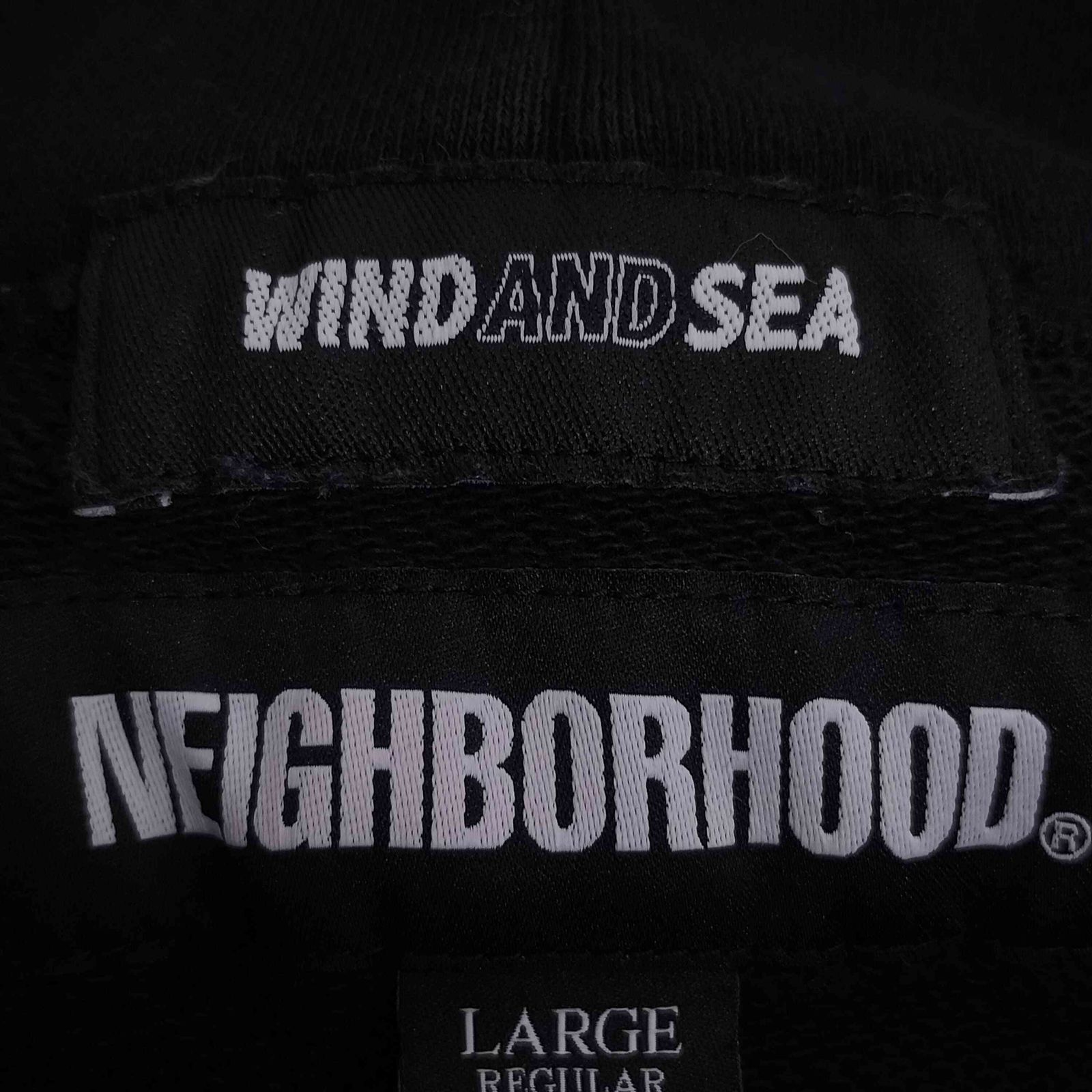 ネイバーフッド NEIGHBORHOOD バックプリント コラボ プルオーバー 