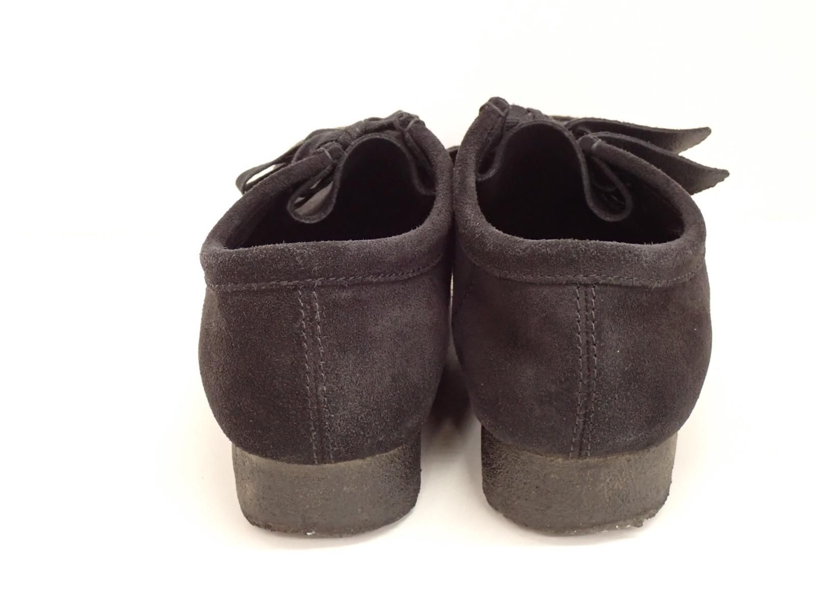 ☆7114☆Clarks クラークス WALLABEE ワラビー ブーツ ブラック