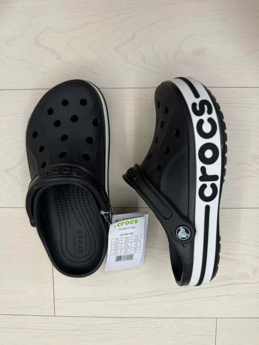 Crocs バヤバンド クロッグ ブラック 240 新品