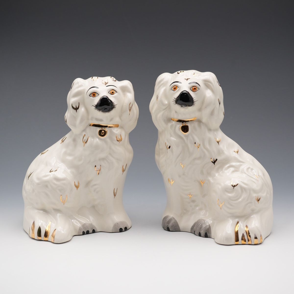 英国ヴィンテージ Beswick ベズウィック スタッフォードシャー・ドッグ 1378-6 高さ13.5cm