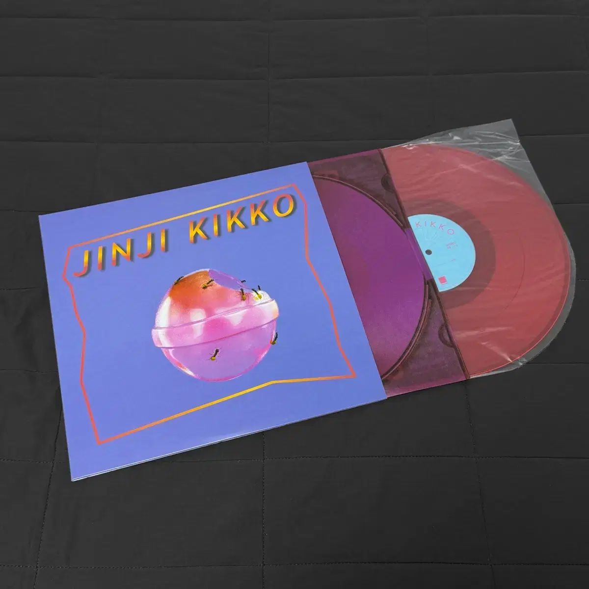 日没 ジェットコースター Jinji Kikko LP ヴァイナル ビニールレコード ピンク EDITION エディション 新品
