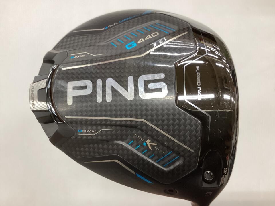 ピン G440 K 9度 TOUR 2.0 CHROME 65 Sフレックス ドライバー 中古【最短即日発送】