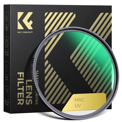 【新品】K&F CONCEPT 77mm レンズ保護フィルター 光学ガラス HD超解像力 高透過率 低い反射率 極薄 28層ナノコーティング 撥水防汚 キズ防止 紫外線吸収レンズ保護用 MCUVフィルター（NANO-Xシリーズ）【メーカー直営店】