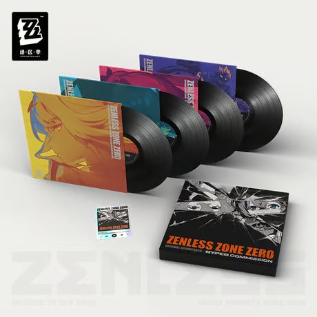 ゼンレスゾーンゼロ・公式　ゼンレス・ゼンゼロ・ZZZ　極限委託 レコード 4LP組