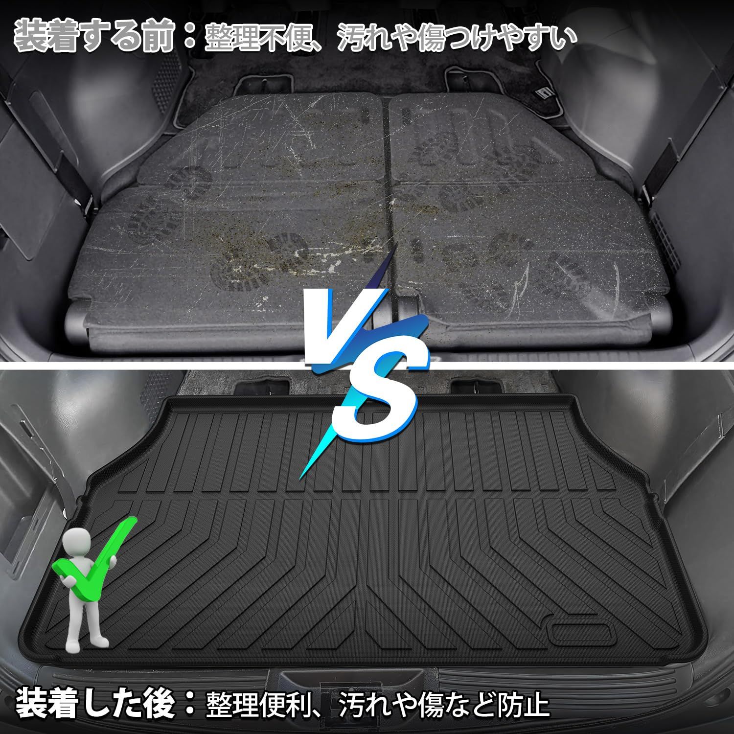新品 Jiooy ホンダ 新型 ステップワゴン RP6 RP7 RP8 フロアマット セカンドマット ラゲッジマット 4点セット STEPWGN RP6 カーマット AIR SPADA RP系 6代目 ステップワゴン RP7 ラゲッジトレイ STEPWGN R - メルカリ