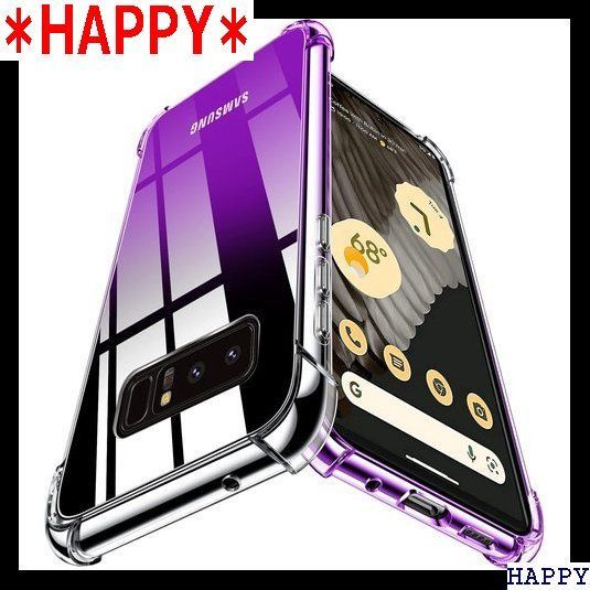 Galaxy Note8 ケース SCV37 SC-01K クリア耐衝撃 - メルカリ