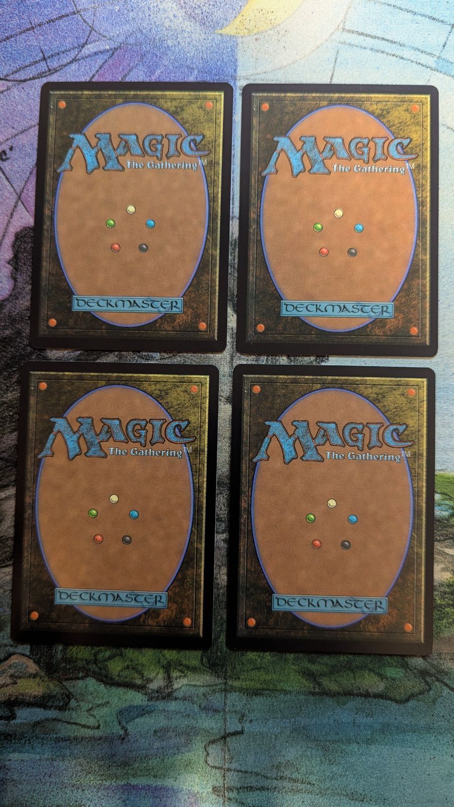 MTG 削剥 日本画 ミスティカルアーカイブ シルバースクロールfoil 4枚