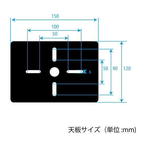 オーディオ機器 キクタニ スピーカースタンド 天板:150mmX120mm 高さ