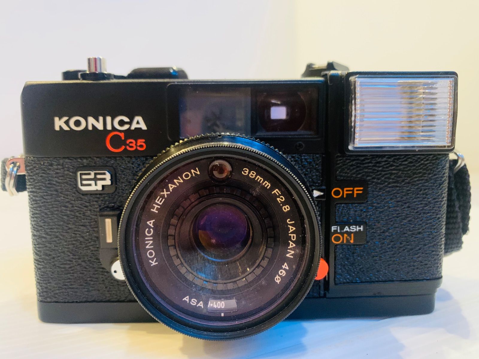 完動品】フィルムカメラ Konica C35 EF ピッカリコニカ - メルカリ