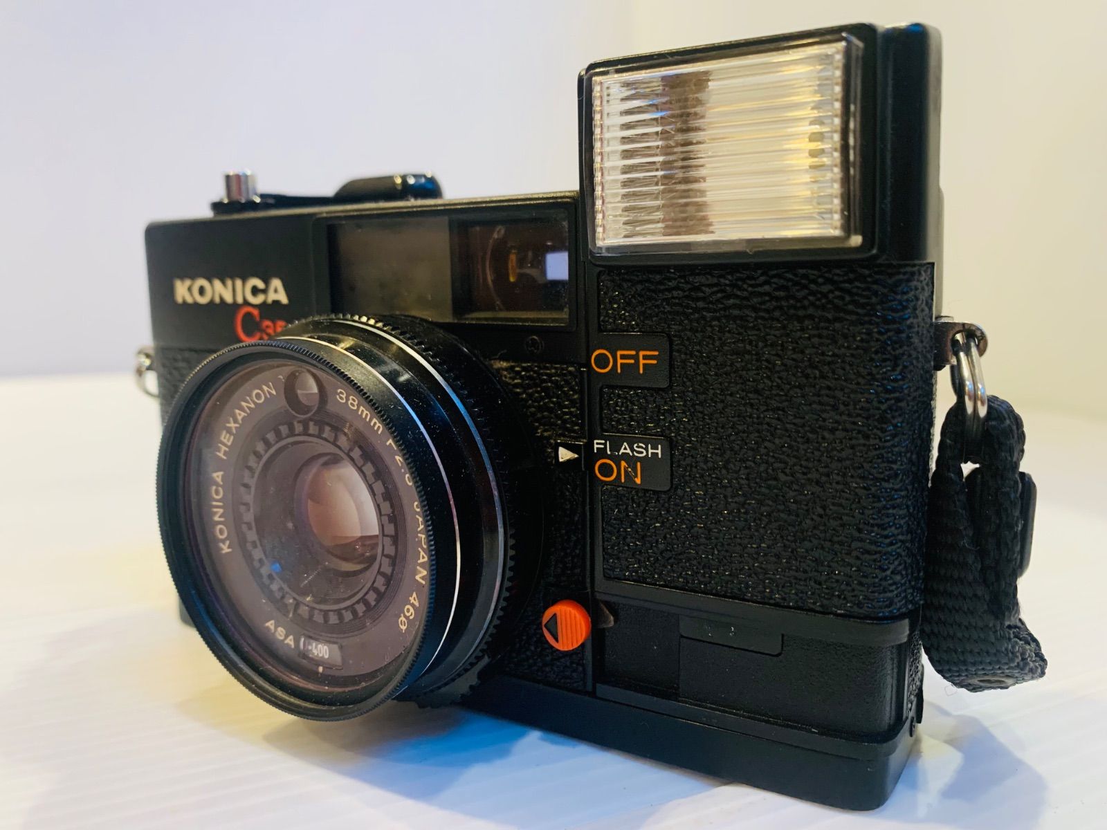 完動品】フィルムカメラ Konica C35 EF ピッカリコニカ - メルカリ