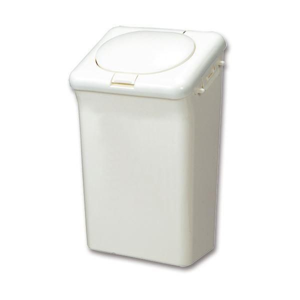 （まとめ）ティーワールド 消臭剤配合防臭ペールホワイト 14L 1個〔×2セット〕