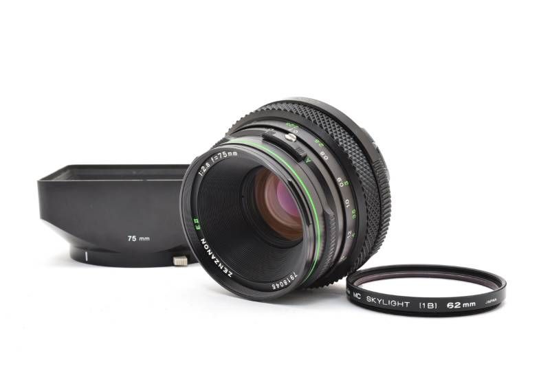 【実用光学美品】Zenza Bronica ゼンザブロニカ ZENZANON EII 2.8 75mm MFレンズ #4121-8