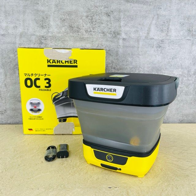 ケルヒャー マルチクリーナー 【中古】動作保証 KARCHER OC3 Foldable 1.599-302.0 モバイル洗浄機 掃除機/516869