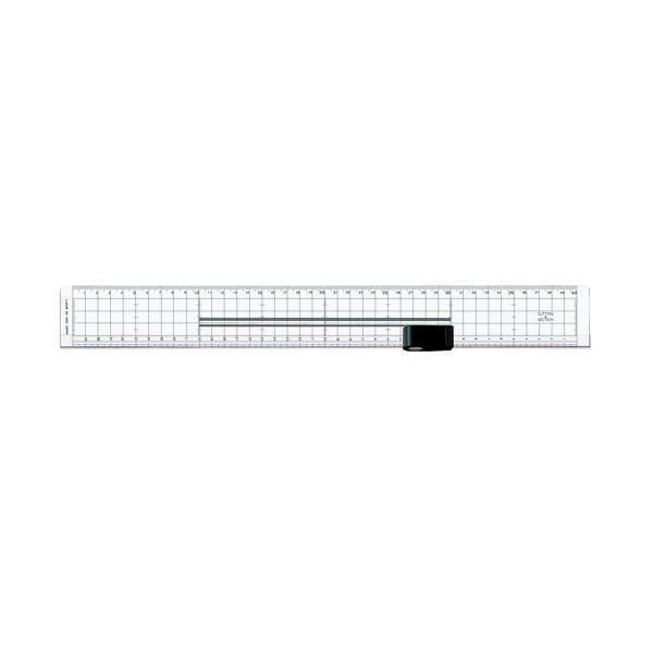 (まとめ) ライオン事務器セクションカッター＆スケール SE-400 1個 〔×5セット〕