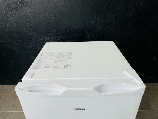 1ドア冷凍庫【中古】動作保証 SAMKYO ZU30 33L ホワイト 右開き 048019
