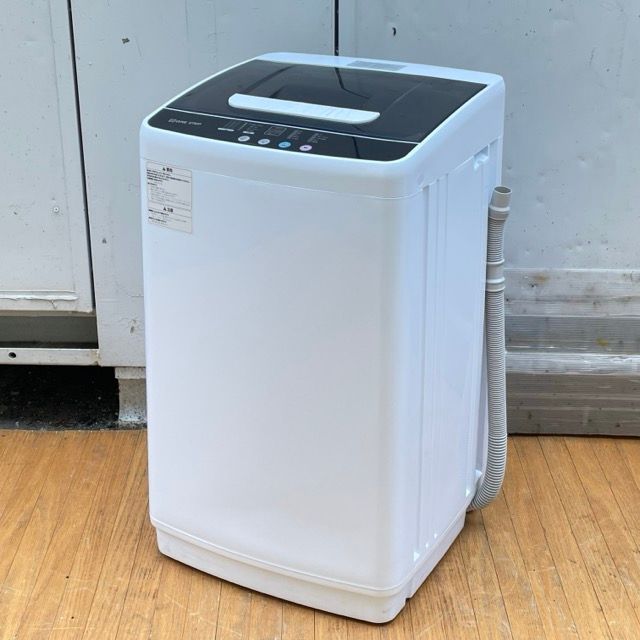 全自動洗濯機 【中古】 動作保証 ONE STEP TE-SE055 2025年製 5.5? 風乾燥 縦型 ワンステップ ホワイト 049024 / 23831