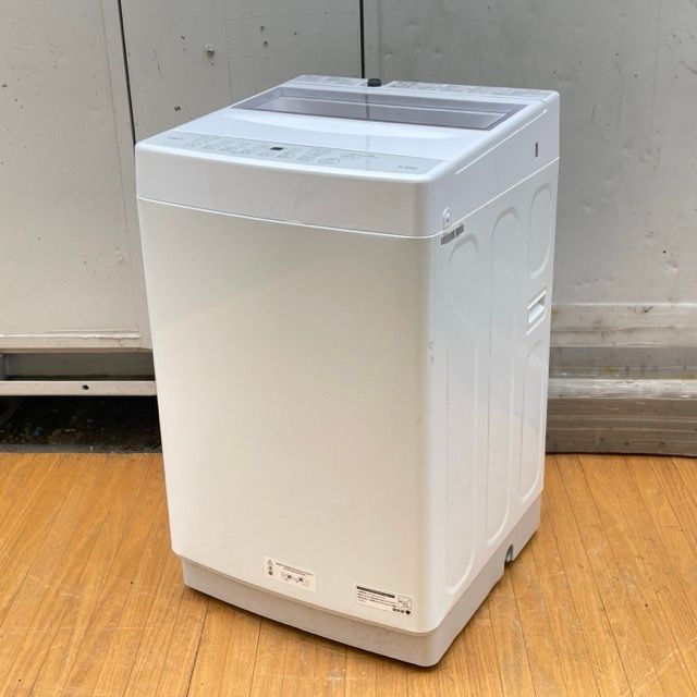 送料無料 美品 全自動洗濯機 【中古】 動作保証 SAMKYO B500 2025年製 5.0? ホワイト サムキョー B 048065 / 23830