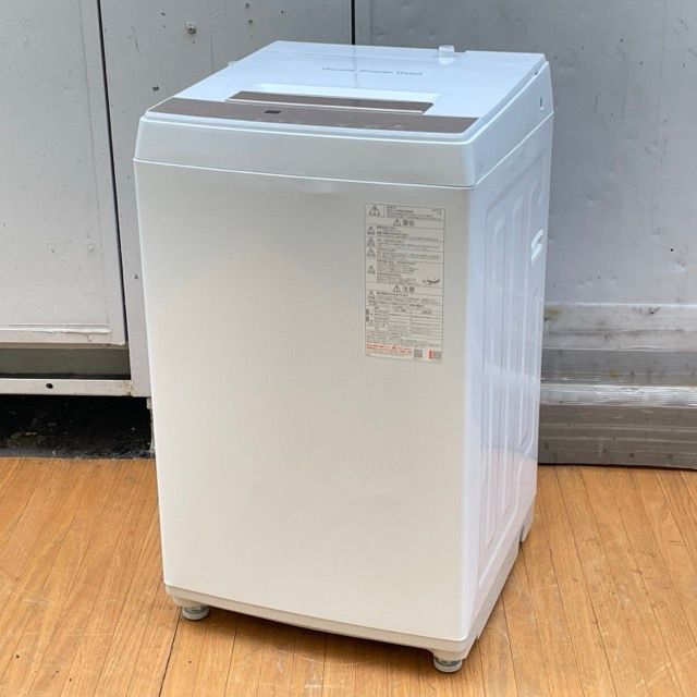 送料無料 電気洗濯機 【中古】 動作保証 TOSHIBA AW-45GA4 2025年製 4.5kg 東芝 ホワイト B 048021 /23833