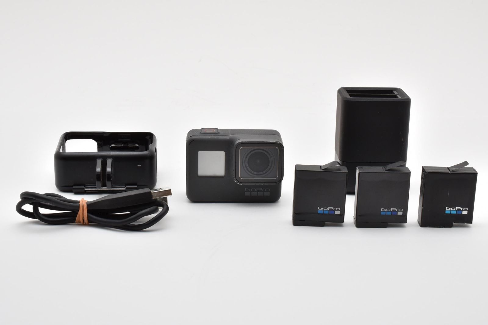 ★外観並品★ ゴープロ GoPro HERO5 Black バッテリー3個・チャージャー付 セット RYM5904 #22