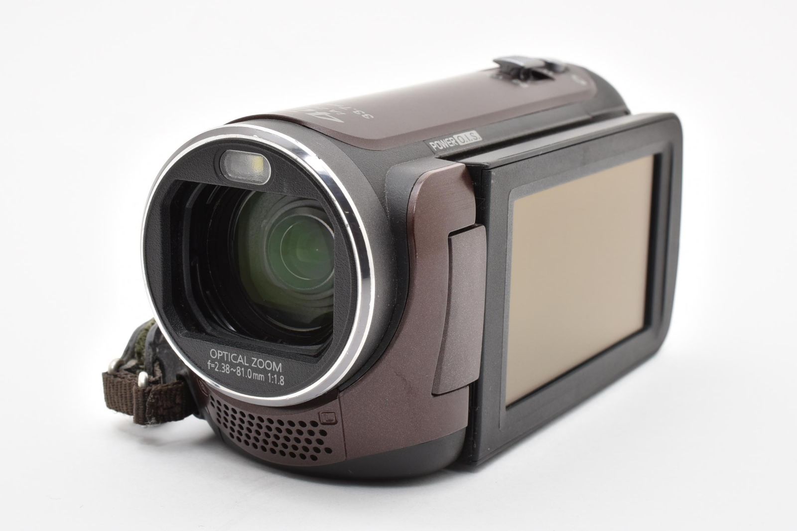 カメラ パナソニック Panasonic HDC-TM45 ブラウン ビデオカメラ 充電