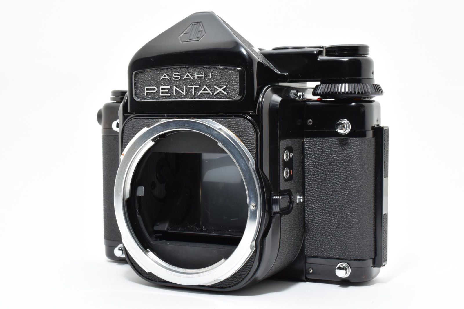 ◇◆ 極上美品 ペンタックス Pentax 6x7 67 TTL ミラーアップ 中判 フィルムカメラ ボディ ボデー 動作確認済 バケペン 4280 ◆◇