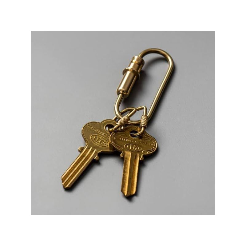 【新品】 [CANDY DESIGN&WORKS] Bullet Carabiner バレット カラビナ (A) Nickel 0