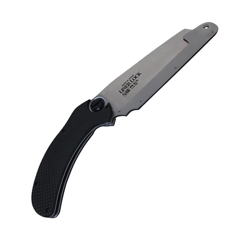 【新品】 ビッグマン(Bigman) LinerLock Saw CA 樹脂・塩ビ用 100mm 012433 カラビナ付き 替え刃式 ライナーロック 0