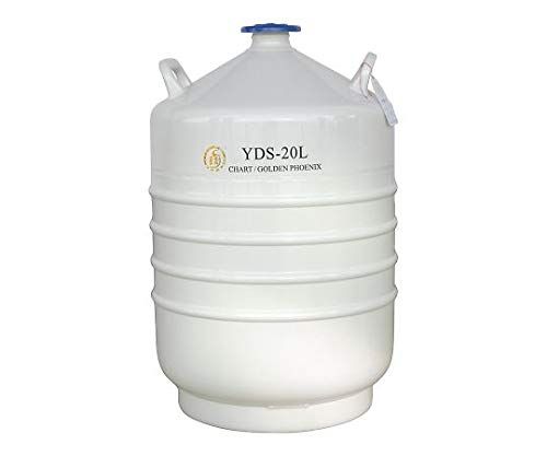 【新品・2営業日で発送】アズワン 液体窒素容器 Φ50×Φ409×650mm YDS-20L 1個 99,868円