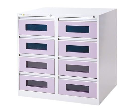 【新品・2営業日で発送】アズワン アルティア下段引出ユニット トータルロック 900×700×1015mm NR-900LS-T 1台
