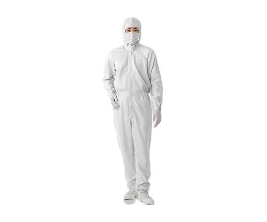 【新品・2営業日で発送】東洋リントフリー クリーンルーム用ツナギ服 白 3L FC133C-01 3L 1枚