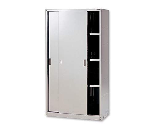 【新品・2営業日で発送】アズワン ステンレス薬品保管庫(SUS430製) ステンレス扉 HL-1845S 1個
