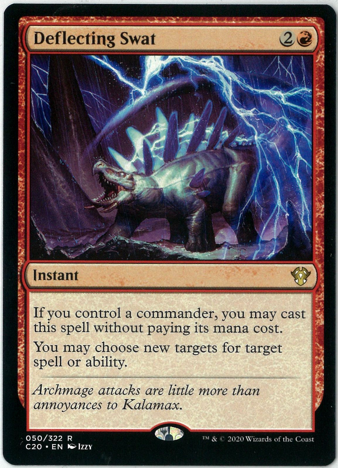 MTG/英語版/偏向はたき/Deflecting Swat/統率者2020/C20/50/322 - メルカリ