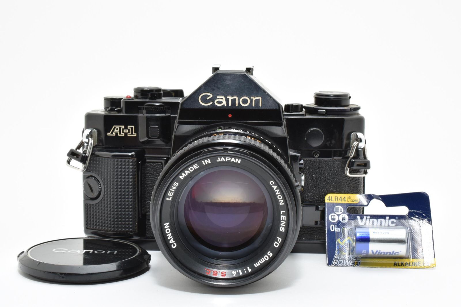 ★動作品★ キヤノン CANON A-1 + FD 50mm F1.4 S.S.C. 《バッテリー付き》#1937