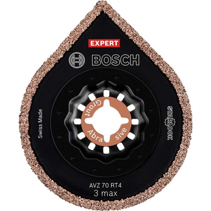 【新品・2営業日で発送】BOSCH ボッシュ ボッシュ マルチツールブレードスターロック 【モルタルセメントFRP用】AVZ70RT4 (AVZ70RT410 6250)