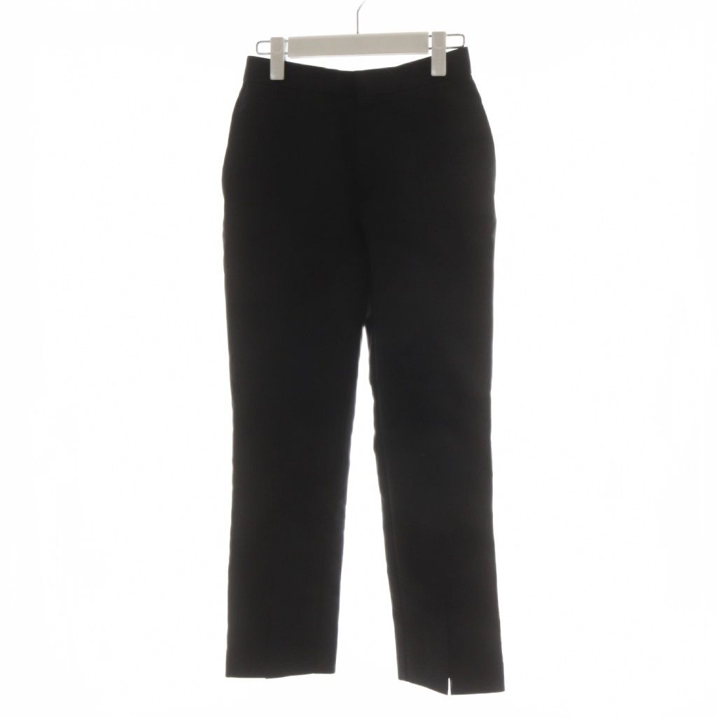 アルアバイル allureville 25SS ポリエステル/Wストレッチタックパンツ スラックス 1 黒 ブラック 202510-12-120-95-010 /AN43
