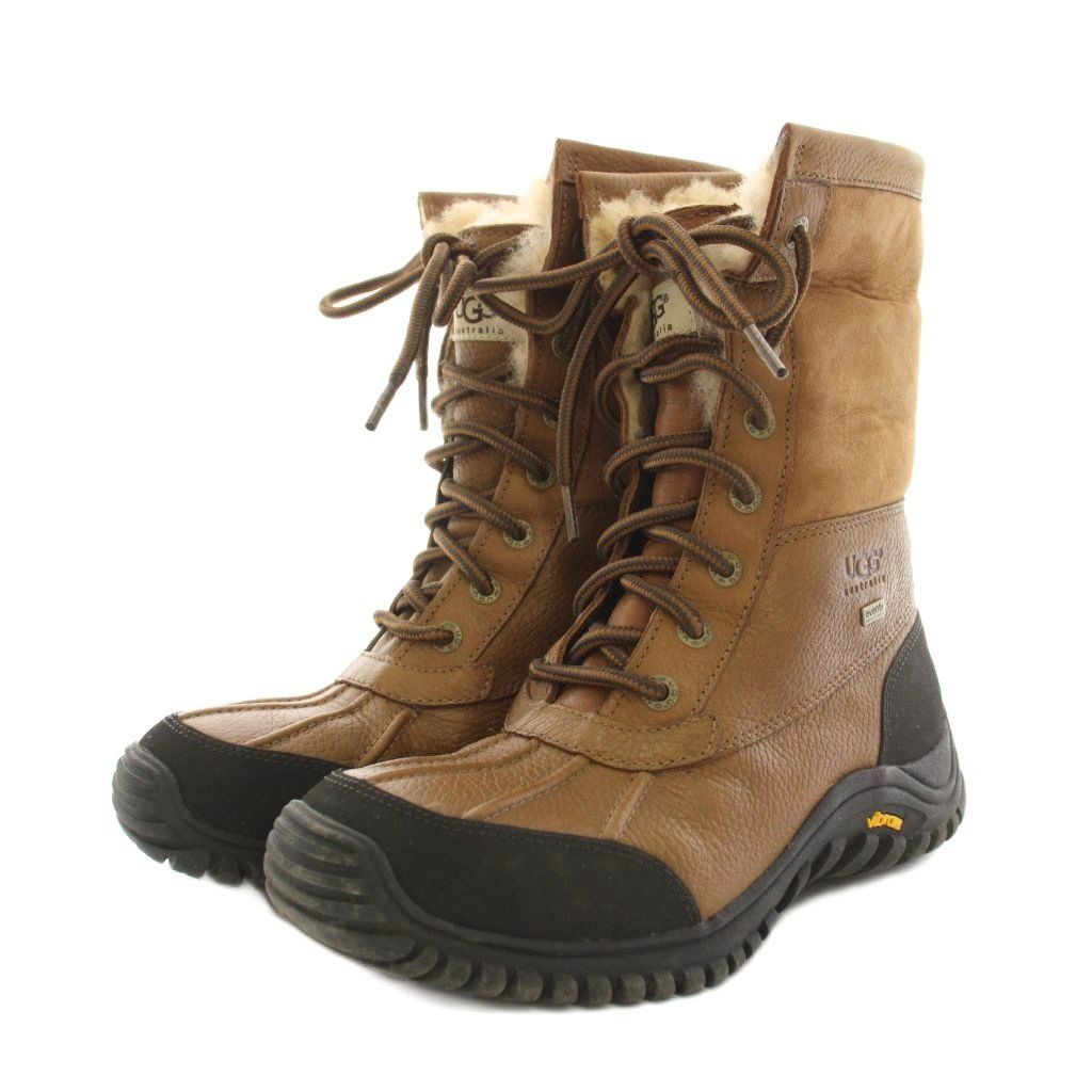アグ オーストラリア UGG australia ビュート2CWRブーツ Butte 2 CWR Boot ショートブーツ ムートンブーツ ビブラムソール USA8 茶 ブラウン F8810G /YT
