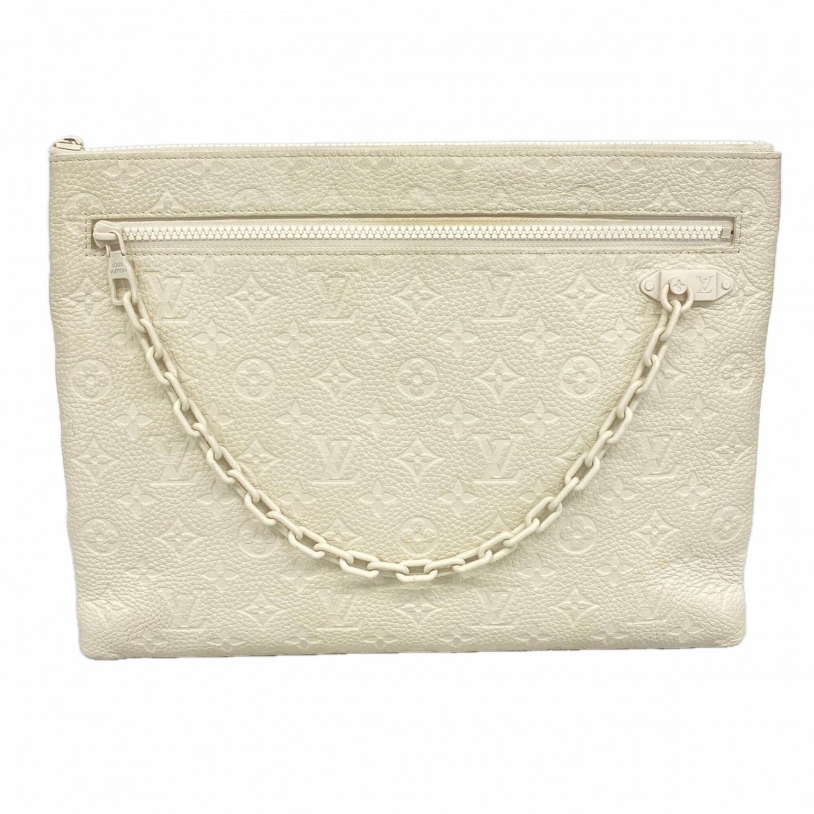 ルイ・ヴィトン(Louis Vuitton) ルイ・ヴィトン クラッチバッグ モノグラム・トリヨン ポシェットA4 ヴァージルアブロー M67462 ブロンメンズ