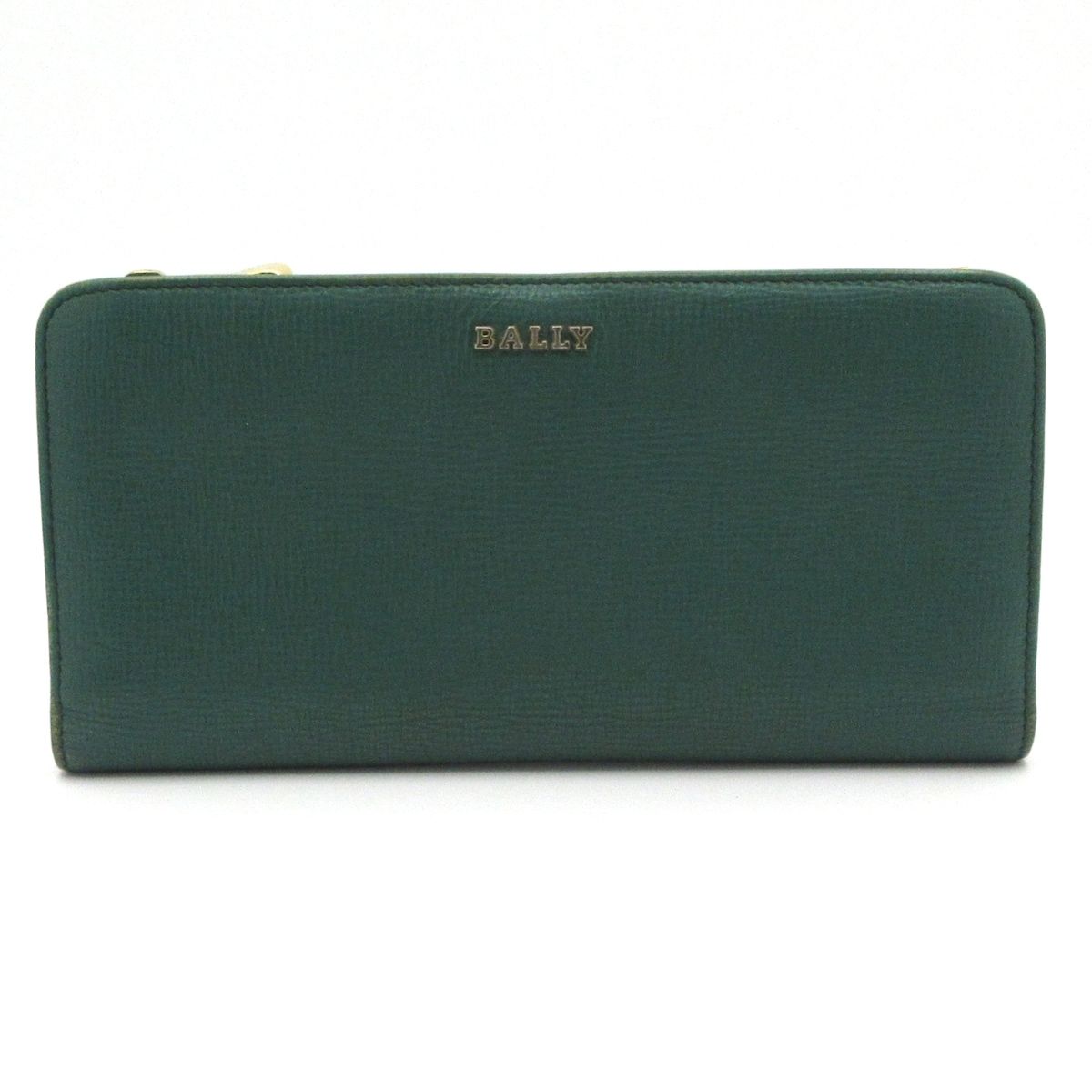 BALLY(バリー) 長財布 - グリーン レザー