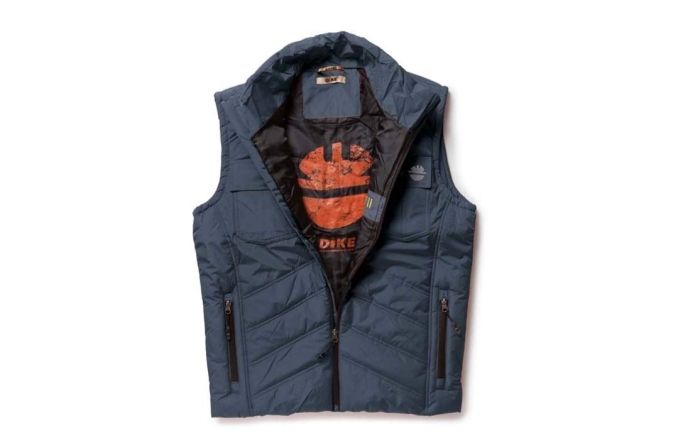 【新品・3営業日で発送】ダイケ(Dike) 95113／800-L *ベスト ジャイアント ダストネイビー L