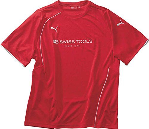 【新品・3営業日で発送】PBスイスツールズ社 2751.S * PBスイスツール Tシャツ (S) レッド