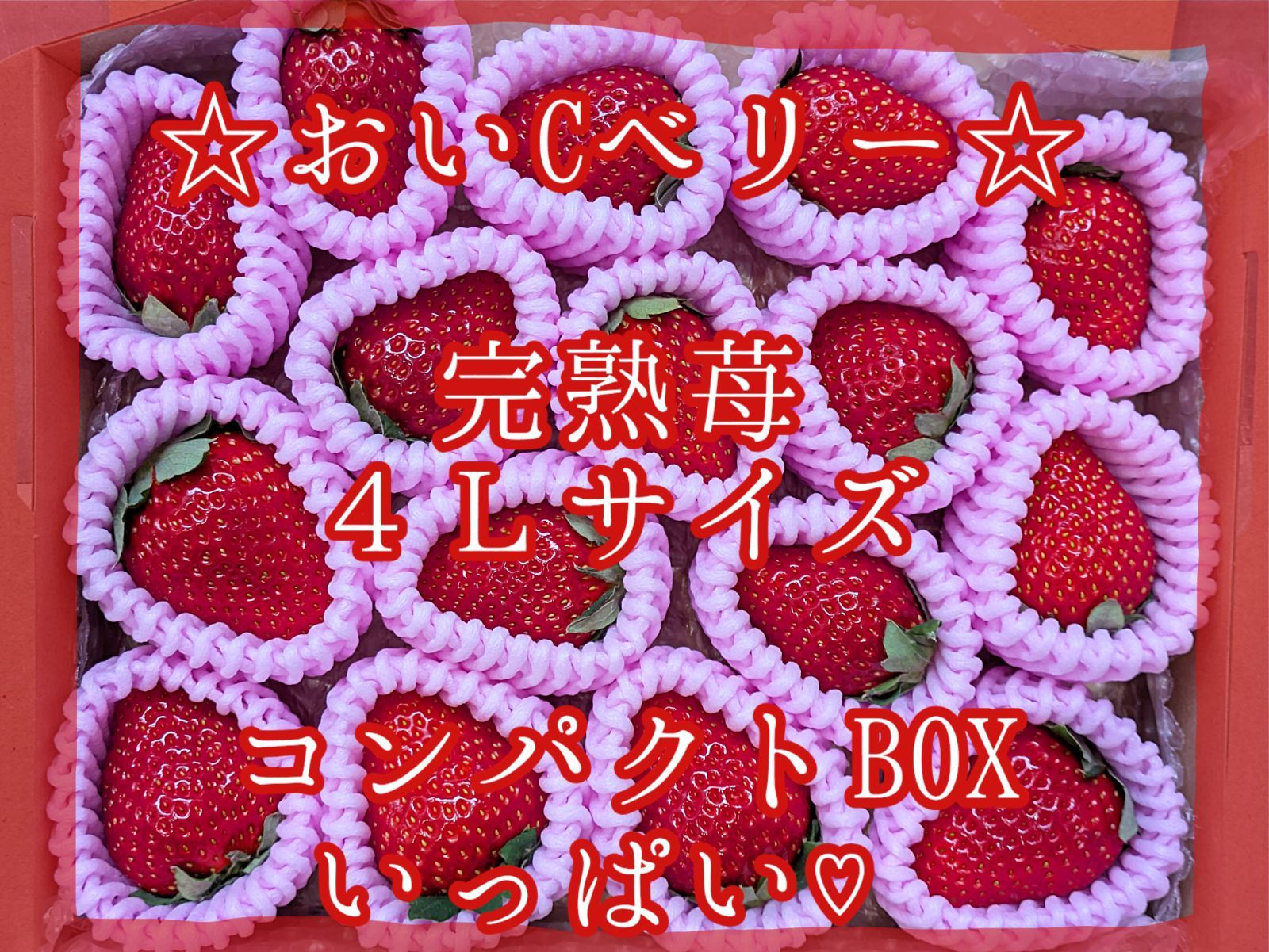 あーいーうん様専用♡クール便♡おいCベリー３箱♡