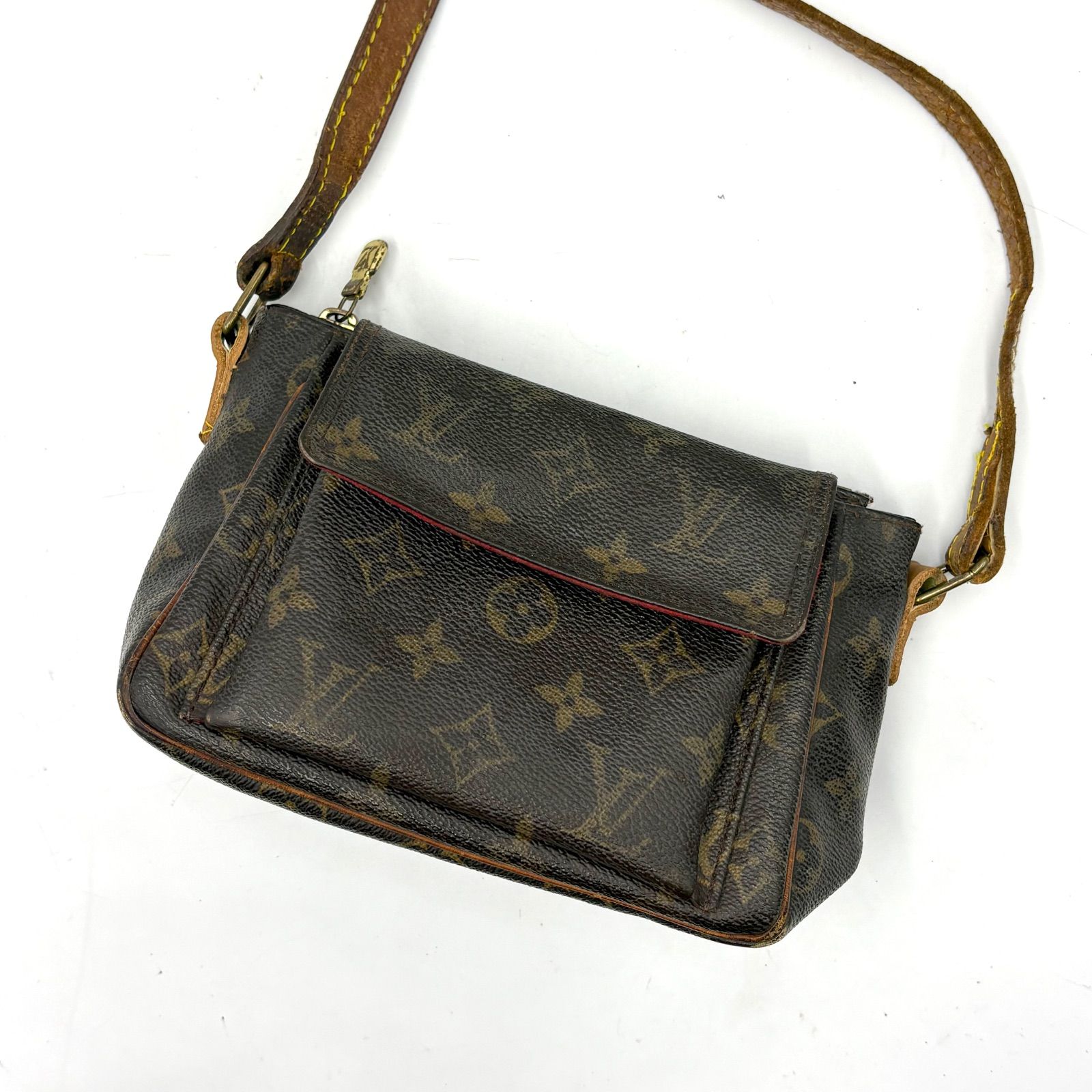 LOUIS VUITTON ルイヴィトン モノグラム ヴィバシテ PM ブラウン 